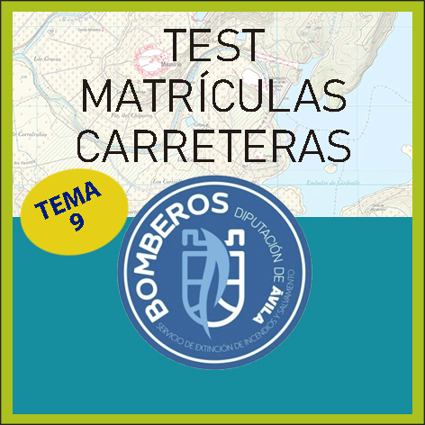 Test Matrículas Carreteras Provincia Ávila