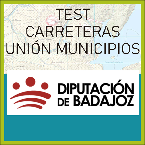 Test Carreteras Unión entre Municipios Badajoz