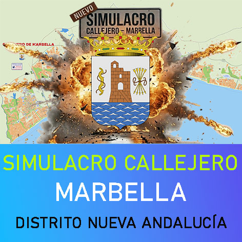 Simulacro Callejero Marbella (Distrito Nueva Andalucía)
