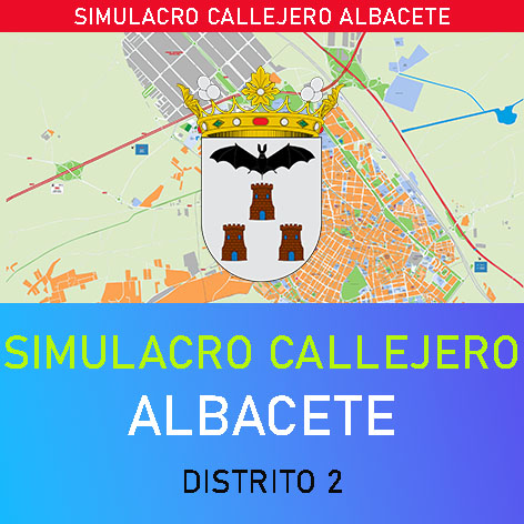 Simulacro Callejero Albacete Distrito 2
